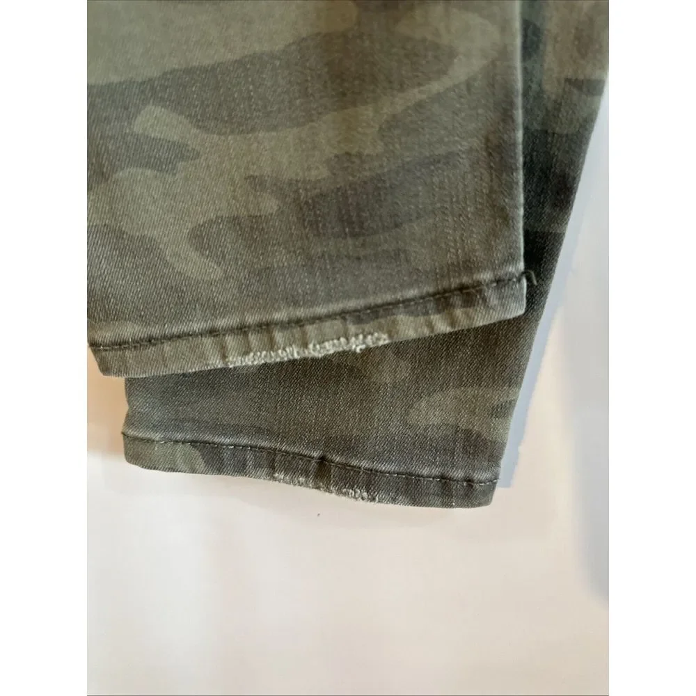 Lucky Brand Jeans Women' 4/27 (28x29) Brooke Legging Camo Mid Rise Stretch Denim - Picture 13 of 16
